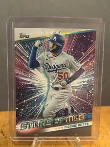 Mookie Betts 2024 Topps Series 1 Baseball Stars of MLB #SML8-9 - Picture 1 of 2