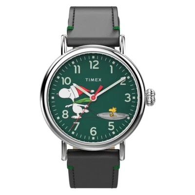 Timex Peanuts Snoopy Woodstock Ice Skating Special Edition Watch TW2V60200 - image 1 of 4