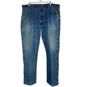 Wrangler Authentic Jeans 38x30 Men's Premium Quality Denim - Picture 1 of 6