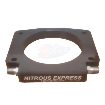 -OPEN BOX-Nitrous Express NP938 LS/LT 14-19 Corvette 90MM Plate Aluminum Black - Image 1 of 4