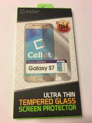 CELLET Premium Tempered Glass Screen Protector For Samsung Galaxy S7 - Image 1 of 4