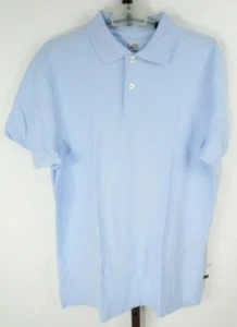 Lee Boys LIght Blue Short Sleeve School Uniform Polo Shirt Size Large NWOT - Picture 1 of 3