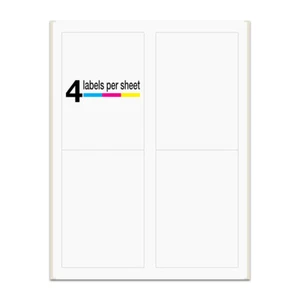 400 3.5"x5" Address Mailing Labels Shipping Stickers for Laser & Inkjet Printer - Picture 1 of 4