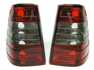 Luces traseras NEGRO ROJO humo para Mercedes S124 modelo T de 1984-1997 - Imagen 1 de 2