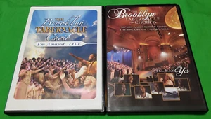 2 Used Brooklyn TABERNACLE Choir DVDs "I'm Amazed...LIVE" and "I'LL SAY Yes" - Picture 1 of 4