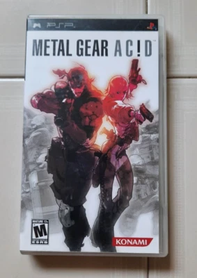 Sony PSP Metal Gear Acid Used Game Complete W/Manual 2005 Tested - Image 1 of 4