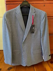 Tommy Hilfiger Men's Sports Jacket 48R Navy/White NWT - Picture 1 of 12