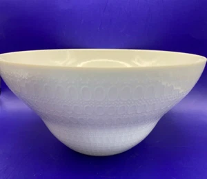 Björn Wiinblad - Rosenthal Romanze / Romantik große geprägte Porzellan Schale - Bild 1 von 11
