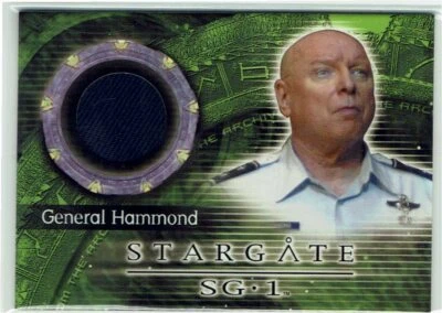 Stargate SG-1 Season 9 Costume Relic Card C42 Don S. Davis as General Hammond - Image 1 of 2