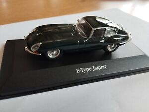 Jaguar E Type 1963 vert foncé anglais 1/43 IXO