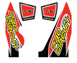 Pro Circuit T-6 Exhaust Decal | DC14T6-YZ250F