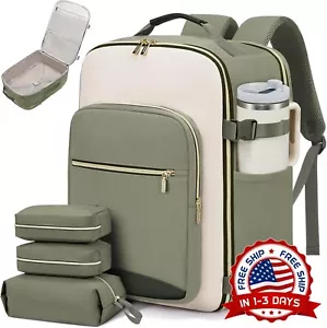Mochila Bolsa De Cabina Viaje Equipaje Mano Para Portátil 17 Inch Mujer Hombre - Picture 1 of 8