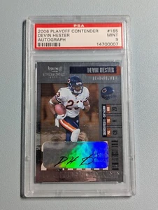 2006 Playoff Contenders DEVIN HESTER RC Auto PSA 9 Bears HOF Rookie Ticket - Picture 1 of 2