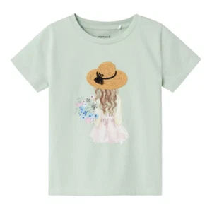 T-SHIRT M.C. CON STAMPA MAGLIETTA BAMBINA 100%CO - 13230270VERDE - Foto 1 di 3