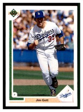 1991 Upper Deck #690 JIM GOTT Los Angeles Dodgers ~C1G
