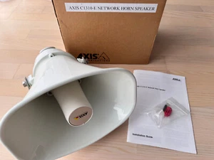 AXIS C1310-E Network Horn Speaker PoE SIP Netzwerk Lautsprecher Audio Mikrofon - Bild 1 von 2