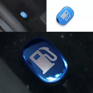Blue Titanium Fuel Tank Cap Oil Cover Wrench Trim For Hyundai Tucson 2016-2021 - Picture 1 of 8