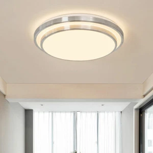 20" LED Ceiling Light Modern Ceiling Lamp Round Flush Mount Lighting Fixture - Picture 1 of 10