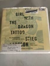 Shelf0 Audiobook~ THE GIRL WITH THE DRAGON TATTOO BY STIEG LARSSON