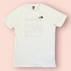 Camiseta blanca de manga corta The North Face Denali para hombre - talla pequeña (S) D3 - Imagen 1 de 9