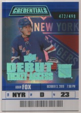 2019-20 Upper Deck UD Credentials Rookie Debut Ticket Access - pick from list