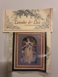 Lavender & Lace Told in a Garden Queen Anne's Lace Cross Stitch Chart LL34 New - Picture 1 of 4