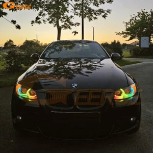 For BMW 3 Series E92 E93 M3 Concept M4 Iconic Style Dynamic RGB LED Angel Eyes - Bild 1 von 19