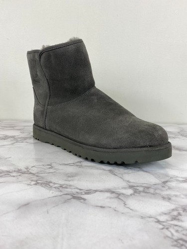 Stivaletti invernali UGG Cory II donna scamosciati e montone grigio antracite TG 8 5