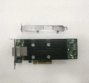 DELL T93GD 2PHG9 12GB HBA PCI-E X8 EXTERNAL HOST BUS ADAPTER CONTROLLER - Picture 1 of 7
