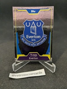 2017/18 Everton badge logo - Topps Match Attax - Indian version card - Picture 1 of 2