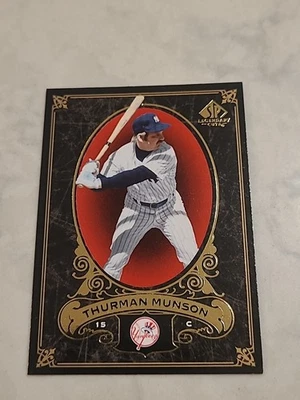 2007 SP Legendary Cuts- Thurman Munson #57 YANKEES (HOF) - Image 1 of 2