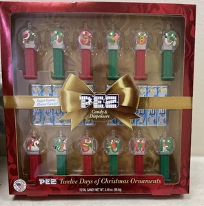 PEZ Twelve Days of Christmas Ornaments  New In Package - Picture 1 of 1