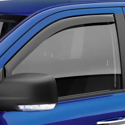 For Chevy Silverado 2500 HD 07-14 Window Visors In-Channel SlimLine Dark Smoke - Image 1 of 4
