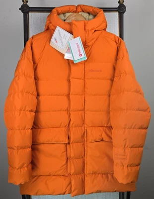 MARMOT New $650 Mens Sz Large Gore-Tex WarmCube Jacket 700 Down Golden Mantle - Image 1 of 4