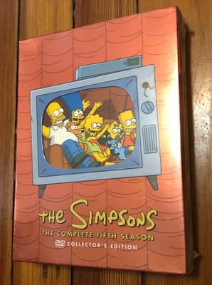 THE SIMPSONS -The Complete FIFTH SEASON DVD Collector’s Edition - STILL SEALED! Foto 1 de 2