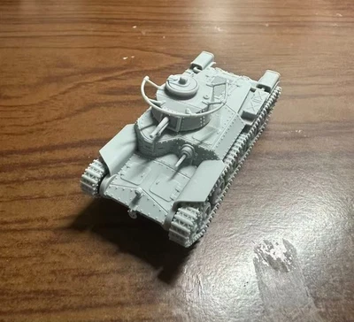 Tanque impreso 3d 1/72 japonés tipo 97 Chi-Ha Foto 1 de 4