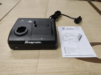NUEVO SNAP ON Tools 14.4V y 18v Litio Doble Bahía Cargador de Batería CTC131A OOB Foto 1 de 4