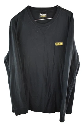 BARBOUR International Black Jumper size XL Mens Crewneck Casual Outdoors - Image 1 of 4