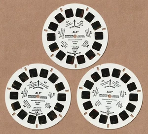 Set of three vintage View-Master reels Alf 1987 - Picture 1 of 1