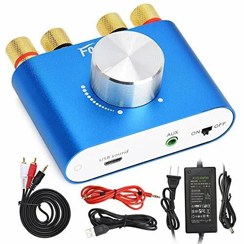F900 2 Ch Bluetooth Amplifier 100w With Power Supply Adapter Dc 12v 5a 50w + 50w - Image 1 of 4
