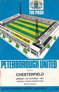 Peterborough United v Chesterfield 1968/9 (7 Oct) - Picture 1 of 1