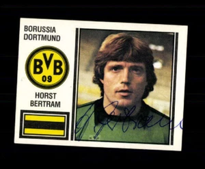 Horst Bertram Borussia Dortmund Panini Sammelbild 1981 Original Sign +A 226706 - Picture 1 of 2