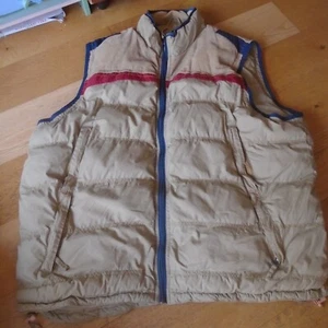 Fat Face Gilet Body Warmer Men’s Size XXL 2XL Beige Free UK P+P - Picture 1 of 8