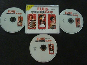 ELVIS & FRIENDS CHRISTMAS ALBUM RARE AUSSIE 3 CD SET! JOHNNY MATHIS CONNIE - Picture 1 of 2