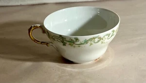 Haviland Limoges France Schleiger 171 grüner Schnörkelbecher - Bild 1 von 2