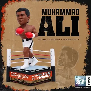 Boxer MUHAMMAD ALI Cassius Clay 1975 THRILLA IN MANILLA Boxen Wackelkopf Neu in OVP! - Bild 1 von 4