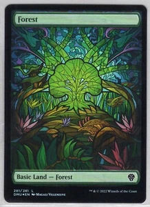 1x Forest #281 *Stained Glass Showcase Foil* - Dominaria United - Near Mint - Bild 1 von 1