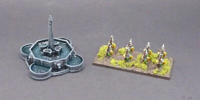 Painted Fountain 6mm Wargaming Scenery Terrain Historical Fantasy - Image 1 of 4