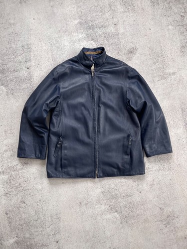 HERMÈS Giacca da donna HERMES PARIS Grand Largue Agneau rara vintage in pelle taglia 40