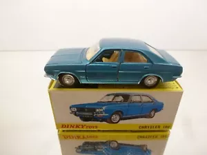 DINKY TOYS 1409 CHRYSLER 180 - BLUE 1:43 - HIGH QUALITY IN BOX - 114 - Bild 1 von 10